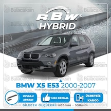 RBW Hybrid BMW X5 E53 2000 - 2007 Ön Silecek Takımı