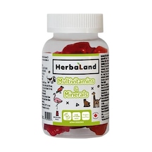Herbaland Multivitamin Mineral's Jelibon 60 Lık