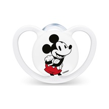Pm Air 2'li Emzik, 0-6 Ay, Mickey, Beyaz/gri