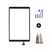 Samsung Galaxy Tab A3 Xl Sm-t510 Uyumlu A Kalite Dokunmatik Siyah + Montaj Seti