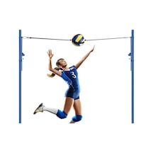 Sporsize Voleybol Smaç Antrenmanı - Asma Aparatları Dahil - Ürün İçerisinde Top Yoktur. Açık Gri