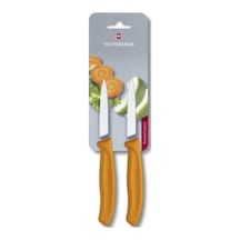 Victorinox 2'Li Soyma Bıçağı 8Cm Turuncu