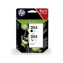 Hp 304 Black-color Siyah-renkli Multi Paket 3jb05ae