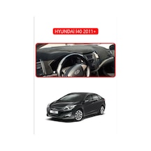 Hyundai İ40 2011+ İ30 Torpido Koruma Halısı Kırmızı Kenar