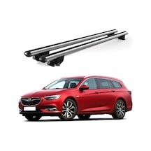 Kanca Opel İnsignia 2009-2017 Uyumlu Gri Kilitli Ara Atkı 120cm Port Bagaj Tavan Barı