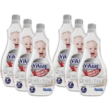 Viking Konsantre Çamaşır Yumuşatıcısı Sensitive 6 x 1440 ML