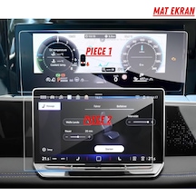 Volkswagen Tayron 2025 Hayalet Gösterge Ve Multimedya Uyumlu Set Mat Ekran Koruyucu