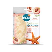 Balmy Doğal Sabun Dolgulu Nektarinli Banyo Kesesi - 2 Adet Tarı