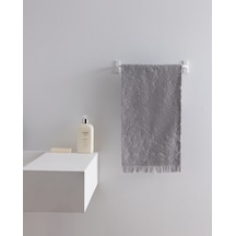 Madame Coco Pavot %100 Pamuk Yüz Havlusu - Gri - 50x70 Cm 8684427297087 Gri