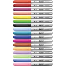 Bic Intensity Permanent Markör 12 Renk Çok Renkli