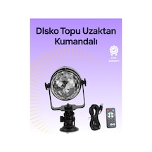 Taşınabilir Ve Dayanıklı Plastik Kristal Led Disko Işığı Şeffaf