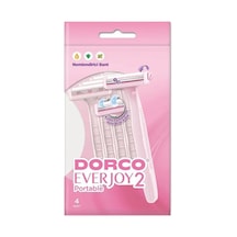 Dorco Everjoy 2 Bıçaklı Portatable 4'lü Paket 12'li Paket