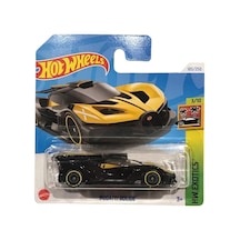 Hot Wheels Bugatti Bolide - Hw Exotics Siyah-sarı 1/64 Diecast Model Araba Çok Renkli