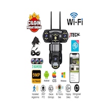 O-kam 6030 3mp+3mp+3mp 9mp Wi-fi 3 Lens Alert Ptz
