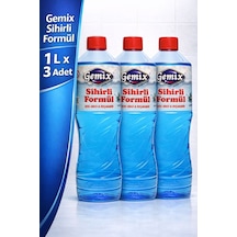 Gemix SihirliMavi Su Derz Kalebodur Fayans Temizleyici 1litre X 3