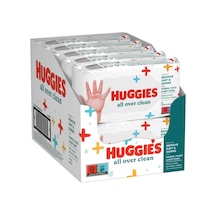Huggies All Over Clean Bebek Ve Çocuk Islak Mendili 56 Yaprak 24'lü Set