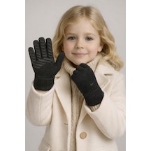 Nike Knit Grip Gloves Dokunmatik Uyumlu Unisex Eldiven Siyah Siyah