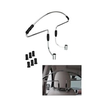 Pmx Koltuk Arkası Elbise Ceket Askısı Krom Kaydırmaz (Yüzeylime)