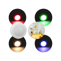 Powermaster Pm-26973 Rgb Gün Işığı Led Raf Duvar Aydınlatma 3xaaa Pil İle Çalışır Tekli Diğer