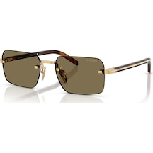 Prada Prd55s 5ak90f 55 Erkek Güneş Gözlüğü Altın