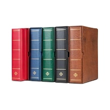 Varıo G Geniş Kasetli Klasör 275x325x90mm Kağıt Para, Pul, Zarf Ve Efemera Koleksiyonlarınız İçin İdealdir , Mavi Kapak Cok Renkli