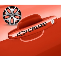 Chevrolet Cruze Kapı Kolu Sport Sticker Yapıştırma 8 Ad