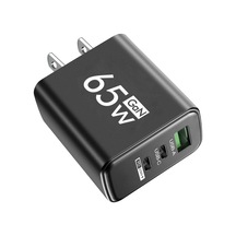 Walkesen65w Gan Usb Pd Tip C Hızlı Şarj Adaptörü 3 Portlu iPhone Uyumlu, Uyumlu, 15 Pro Max Samsung Xiaomi Huawei Dedistribütör Garantili