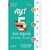 Palme YKS AYT 5 Deneme Sınavı Eşit Ağırlık Palmetre 1. Dönem