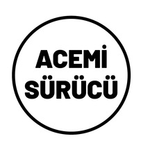 Acemi Sürücü Etiketi Siyah