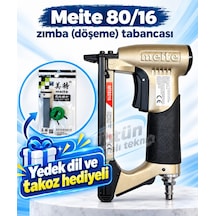 Meite 80/16 Zımba Döşeme Tabancası - Yedek Dil Ve Takoz Hediyelidir