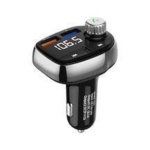 Araba Çift Usb Mp3 Fm Verici Bluetooth Müzik Çalar, Destek Tf Kart / U Disk / Eller Serbest Aramalar