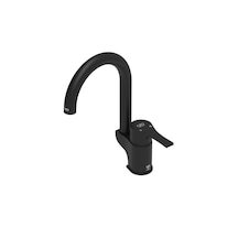 Gpd MTL65-S Atros Tek Gövde Lavabo Bataryası Siyah