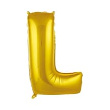 40" Folyo Harf 100cm "l" Gold / Altın Altın