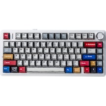 Aula F75 Mekanik Rgb Tkl Reaper Switch Kablosuz Makrolu Hot Swap Klavye Comic
