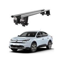 Royal Citroen C4x / E C4x 2022 Ve Sonrası Uyumlu Gri Kilitli Ara Atkı Port Bagaj Tavan Barı