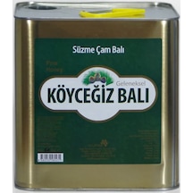 Köyceğiz Balı Teneke Süzme Çam Balı 10 KG