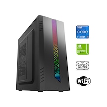 Xaser XSR699 i5-11400F 16 GB 512 GB M.2 NVMe SSD 2 GB GT610 Free Dos Masaüstü Bilgisayar