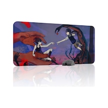 Omori Kaymaz Dikişli Kauçuk Oyuncu Mousepad V4 - 90x40 Xxl Gaming Mouse Pad Fare Altlığı