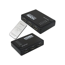 Powermaster Pm-8342 5 Giriş 1 Çıkış Hdmı 2.0 4k 60hz Switcher Toplayıcı Kumandalı