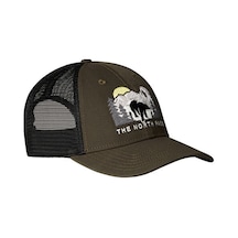 The North Face Embroidered Mudder Trucker Şapka Nf0a7wh3yho1 Haki Haki