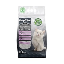 Kittymax Lavanta Kokulu Topaklaşan İnce Taneli Bentonit Kedi Kumu 10 L