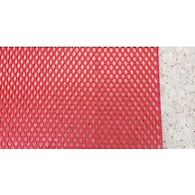 Pvc Paspas 120 X 100 Cm Kırmızı Banyo Kaymaz Yer Zemin Matı S-mat Çok Renkli