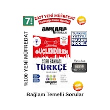 2027 7.sınıf Güçlendiren Türkçe 100 Maarif Bağlam Temelli Yeni Müfredat Soru Bankası