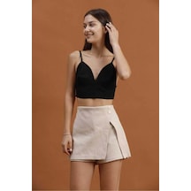 Verymoda Taş Detaylı Mini Etek F1386