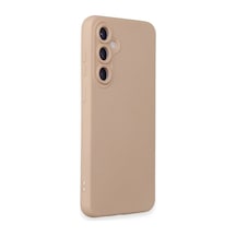 Samsung Galaxy S24 Kılıf Nano İçi Kadife Silikon - Pudra Çok Renkli