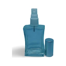 Parfüm Şişesi 30 Ml 3 Adet Gri Kapak Plastik Valf İçbükey Boş Şişe