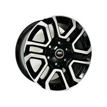 Rc 16 İnç 6 130 Et50 Siyah Jant Takımı J-6599