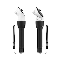 Tongxida Meta Quest 3 Yardımcı Alet 4'ü 1 Arada Vr Oyun Denetleyici Uzatma Kapağı - Siyah Siyah