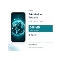 Trinidad Ve Tobago Esım İnternet Paketi Günlük 500 Mb 1 Gün