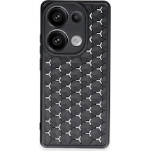 Newface - 468 - Xiaomi Redmi Note 13 Pro 4g Kılıf Petek Silikon Kapak - Edntrend - - Siyah Sıyah